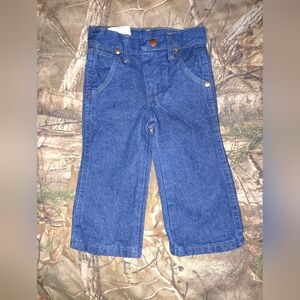 Kids Blue Denim Straight-Leg Jeans